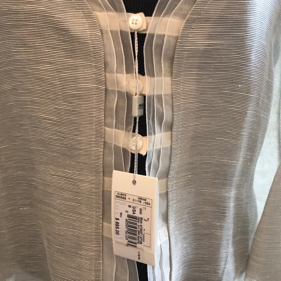 NWT Armani Collezioni Transparent Jacket - Picture 10 of 11